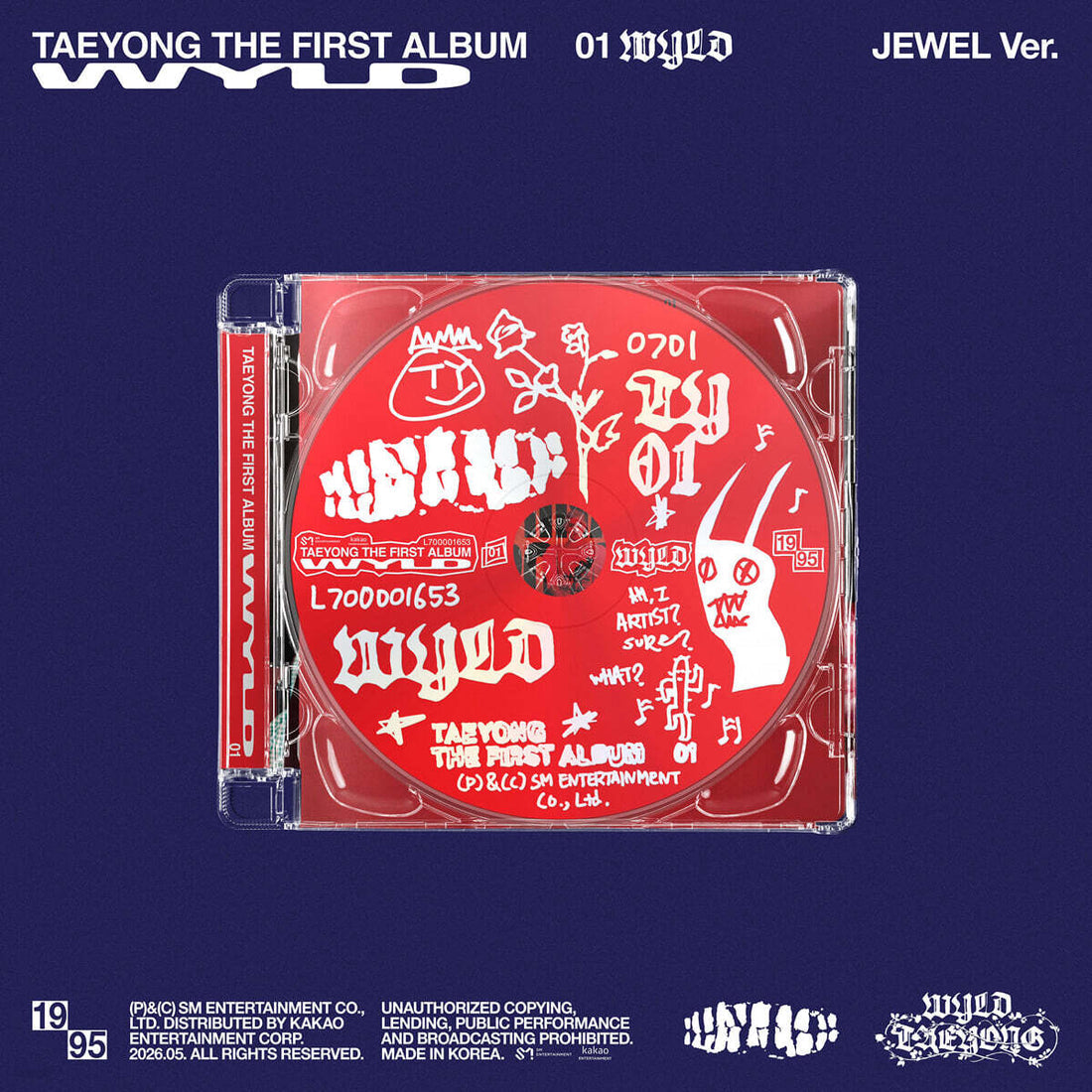 TAEYONG - WYLD (1st Album) Jewel Ver.