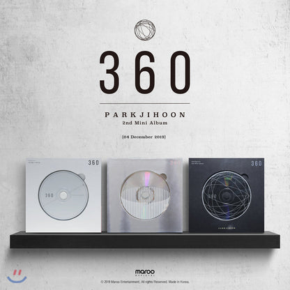 PARK JIHOON - 360 (2nd Mini Album) (Random Ver.)