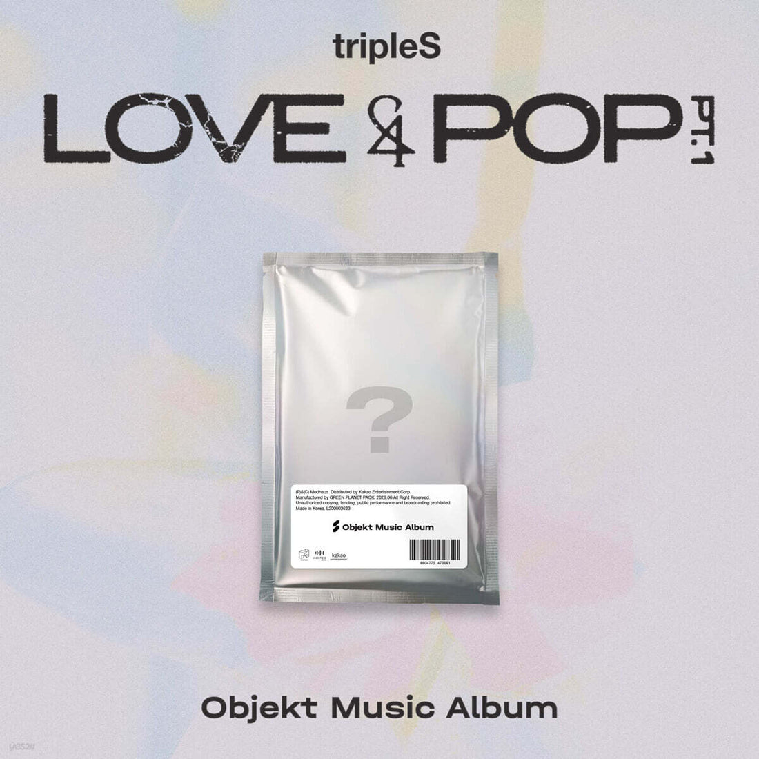 [PRE-ORDER] tripleS - LOVE&POP pt.1 Objekt Music Album Ver.