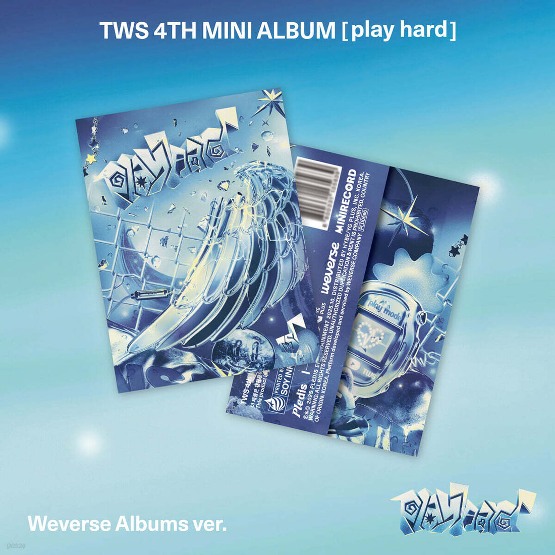 TWS - play hard (4th Mini Album) (Weverse Albums Ver.)