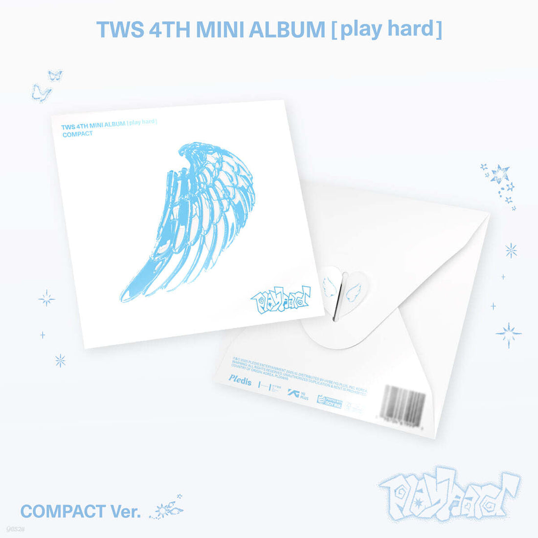 TWS - play hard (4th Mini Album) (COMPACT Ver. / Random Ver.)