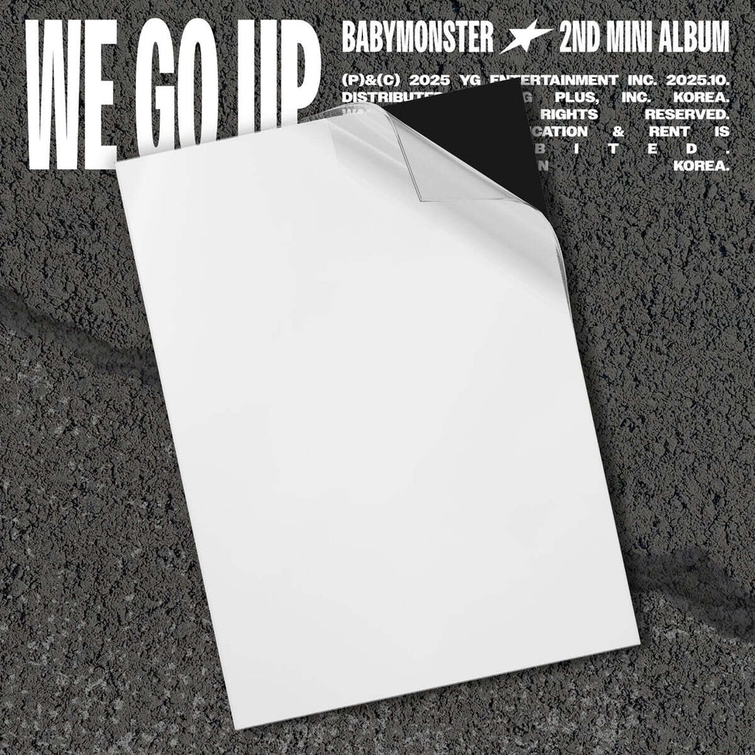 BABYMONSTER - WE GO UP 2nd Mini Album WE Ver.
