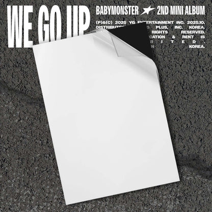 BABYMONSTER - WE GO UP 2nd Mini Album WE Ver.