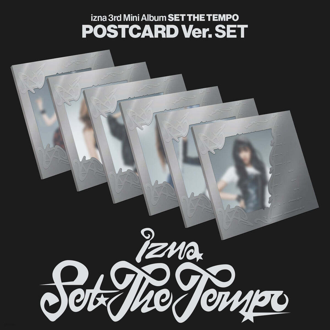 izna SET THE TEMPO 3rd Mini Album Postcard Ver. Random Ver. official product image