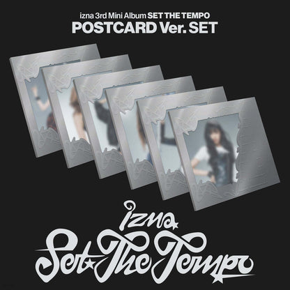 izna SET THE TEMPO 3rd Mini Album Postcard Ver. Random Ver. official product image