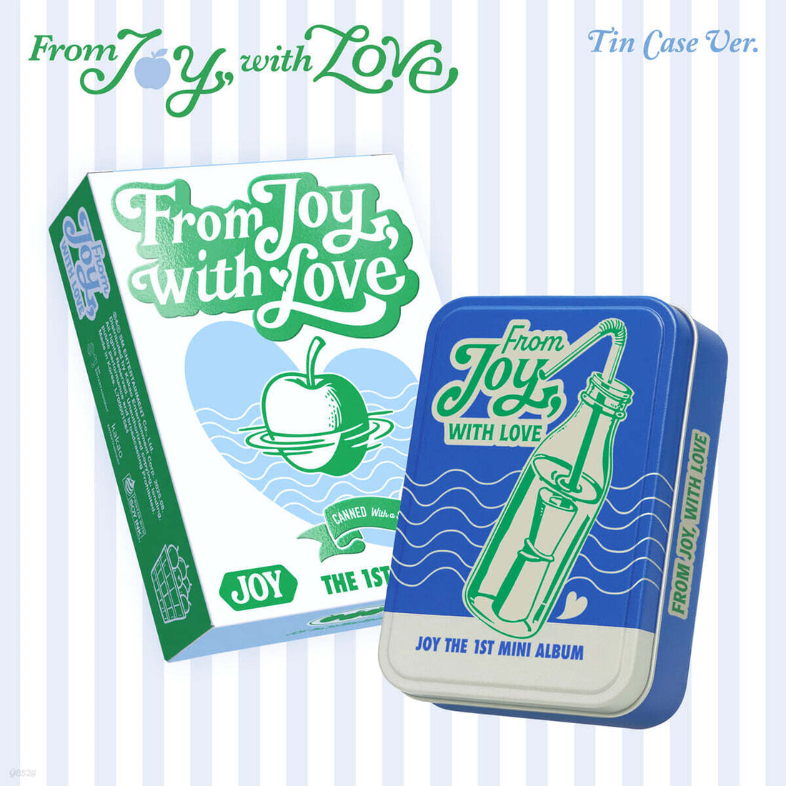 JOY - From JOY, with Love (1st Mini Album) Tin Case Ver. Smart Album [PRE-ORDER]