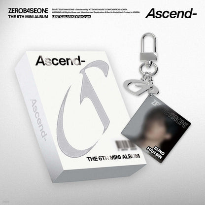 ZEROBASEONE - Ascend (6th Mini Album) Lenticular Keyring Ver. (Random Ver.)