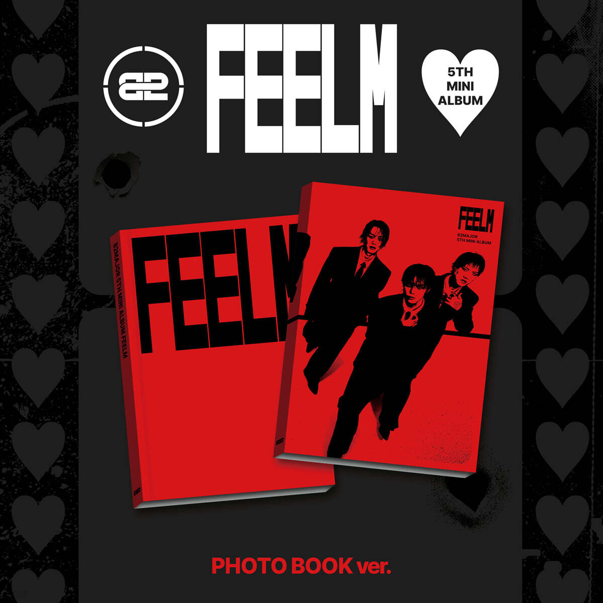 82MAJOR FEELM (5th Mini Album) Photobook Ver. official cover image