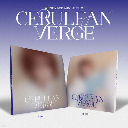 WENDY - Cerulean Verge (3rd Mini Album) Digipack Ver. (Random Ver.)