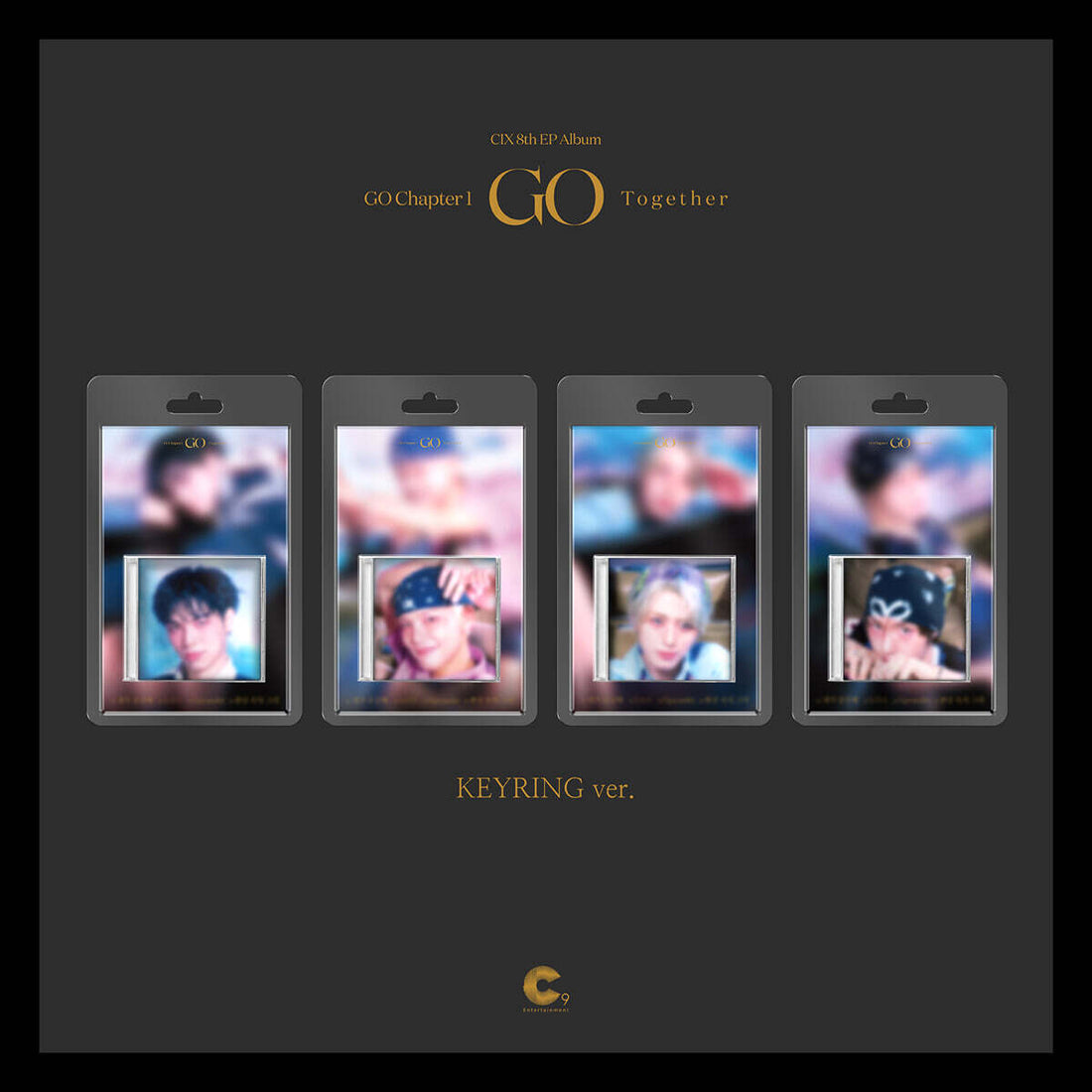 CIX - GO Chapter 1: GO Together (8th Mini Album) Keyring Ver. (Random Ver.) [PRE-ORDER]