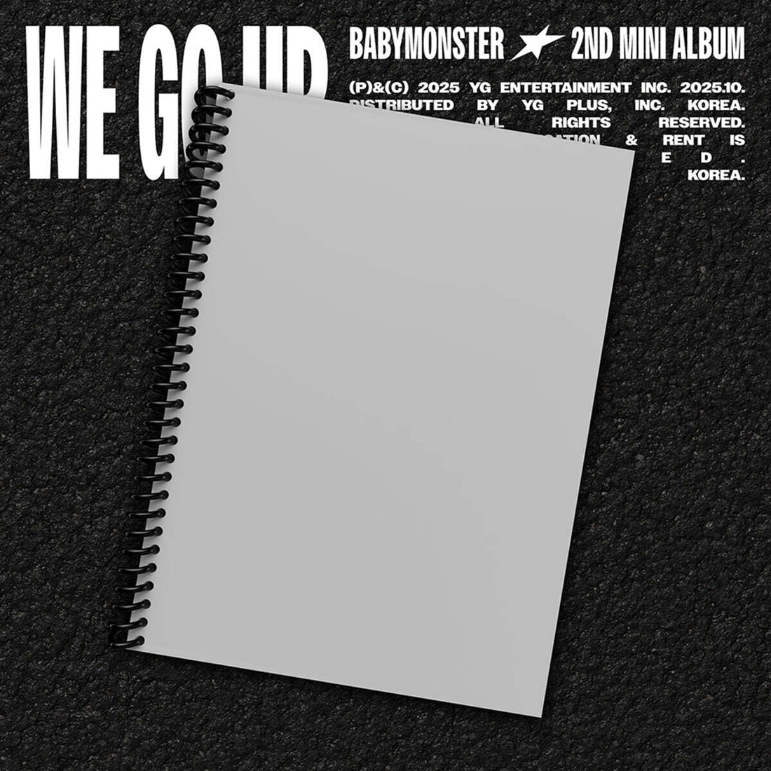 BABYMONSTER - WE GO UP 2nd Mini Album GO Ver.