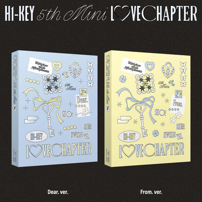 H1-KEY LOVECHAPTER 5th Mini Album Random Version