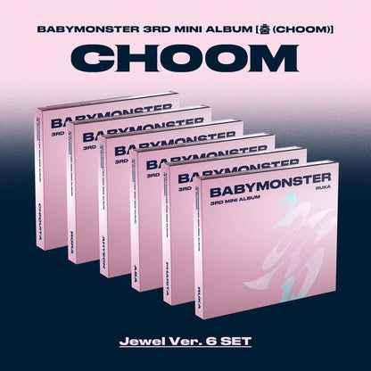 (Pre-Order) BABYMONSTER - CHOOM (3rd Mini Album) (Jewel Ver.)