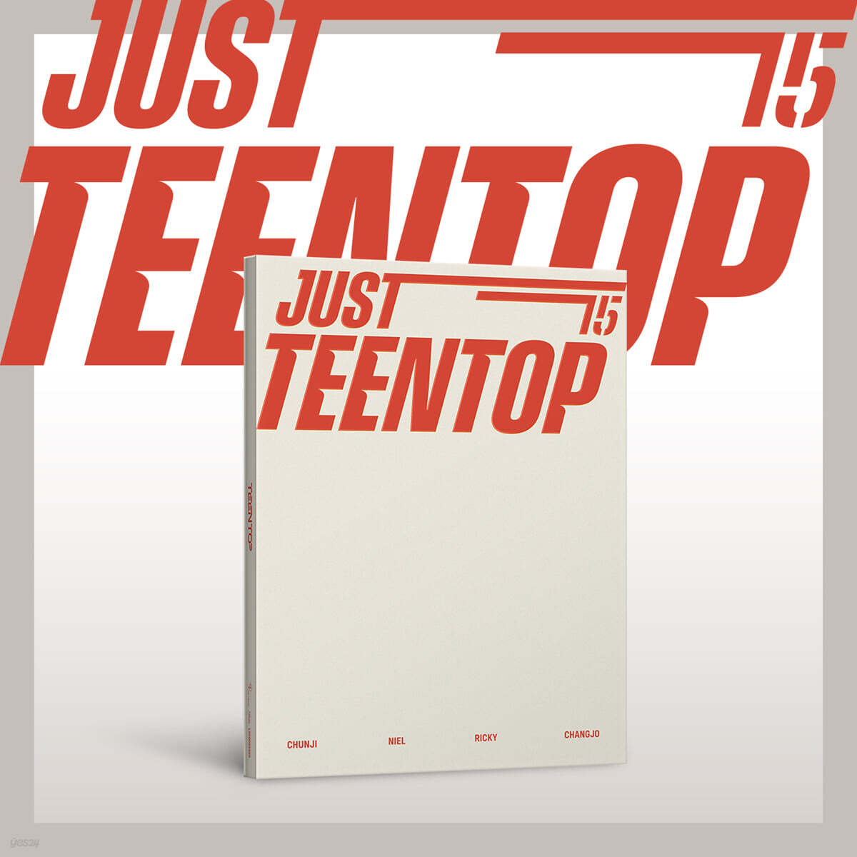 TEEN TOP - Just 15, Just Teen Top (15th Anniversary Album) CD Ver.