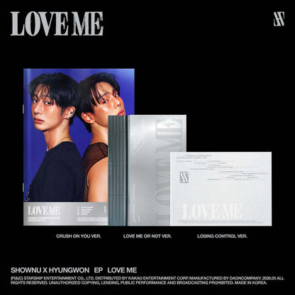 SHOWNU X HYUNGWON - LOVE ME (EP)