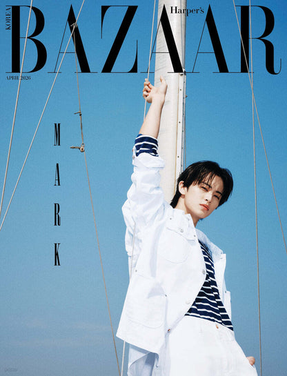 Harper's BAZAAR Korea Magazine - 2026.04 (Cover: NCT MARK) (Pre-Order)