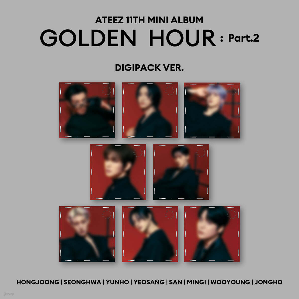 ATEEZ - GOLDEN HOUR : Part.2 (11th Mini Album) Digipack Ver.