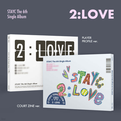 [PRE-ORDER] STAYC - 2:LOVE (6th Single Album) - SET Ver.