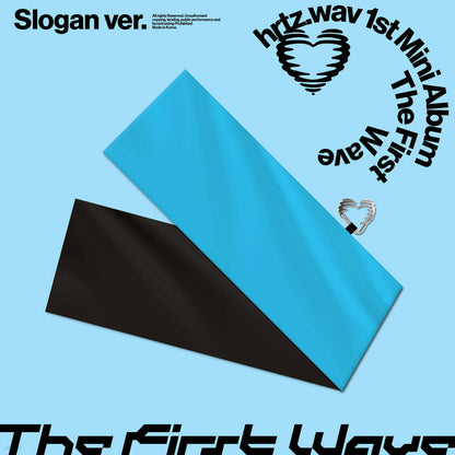 hrtz.wav - The First Wave (1st Mini Album) Slogan Ver. (Pre-Order)