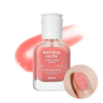 ohora - Glazed Syrup Nail Hardener (8 Colors)