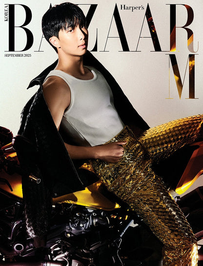 PRE-ORDER Harper's Bazaar Korea Magazine 2025.09 (Cover: BTS RM)