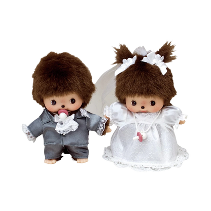 Monchhichi Bebichhichi (Wedding Doll Set)