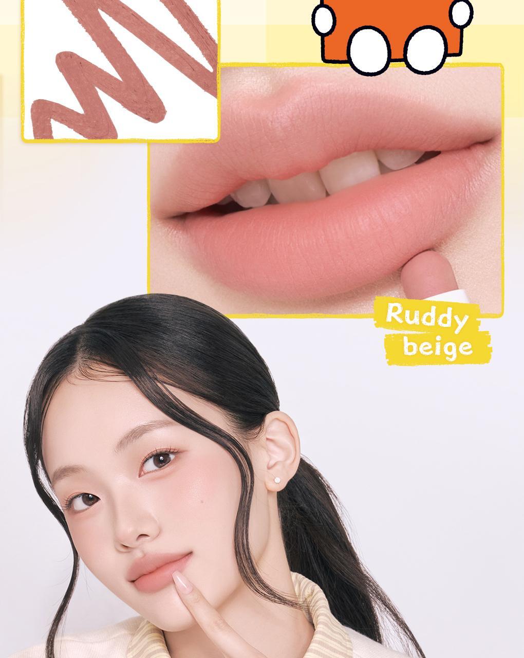 rom&nd X Miffy - Blurffy Lip Crayon
