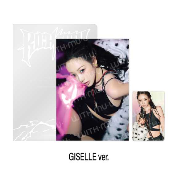 aespa - Postcard + Hologram Photocard Set (2025 aespa Week 'Rich Man' POP-UP Official MD) [PRE-ORDER]