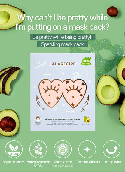 LALARECIPE - Heart Goggle Moisture Mask