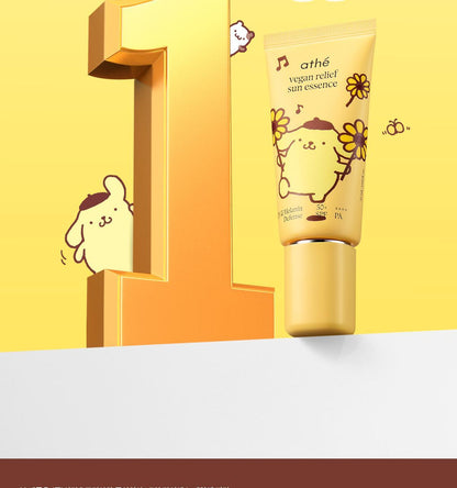 athe x Pompompurin - Vegan Relief Sun Essence EX 50ml + 35ml + Squishy