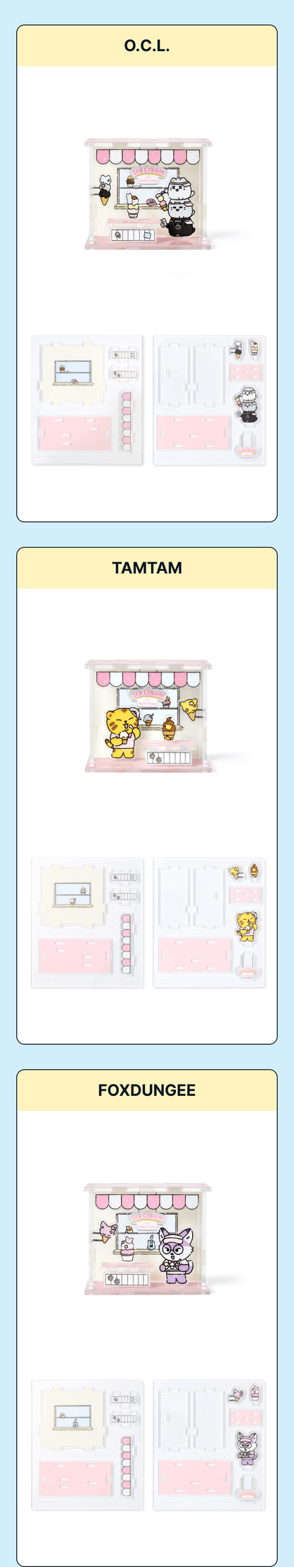 SEVENTEEN - MINITEEN Acrylic Stand (Ice Cream)