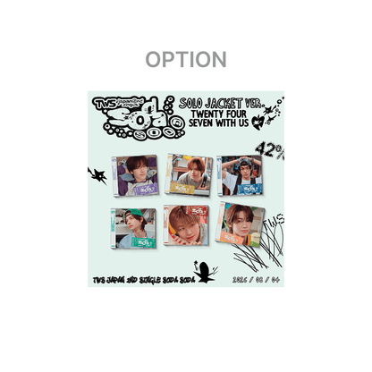 [PRE-ORDER] TWS - SODA SODA (Japan 2nd Single Album) Solo Jacket Ver. - KYUNGMIN