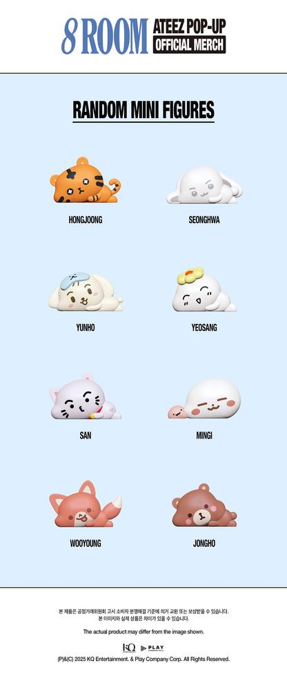 ATEEZ - [POP-UP '8ROOM'] Random Mini Figures