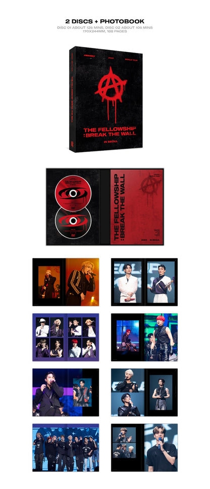 ATEEZ - WORLD TOUR [THE FELLOWSHIP : BREAK THE WALL] IN SEOUL DVD