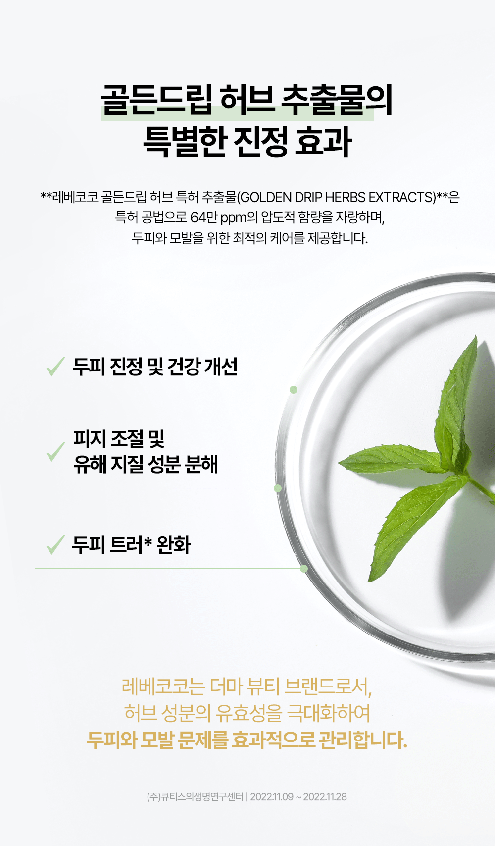 REBECOCO - Golden Drip 64K Tonic 110ml