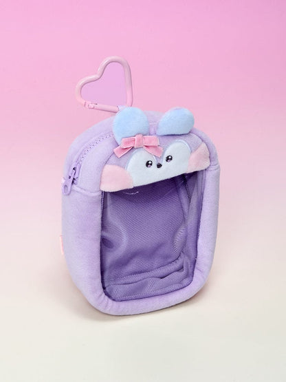 BT21 Ribboned U Minini Clear Bag Charm Pouch MANG
