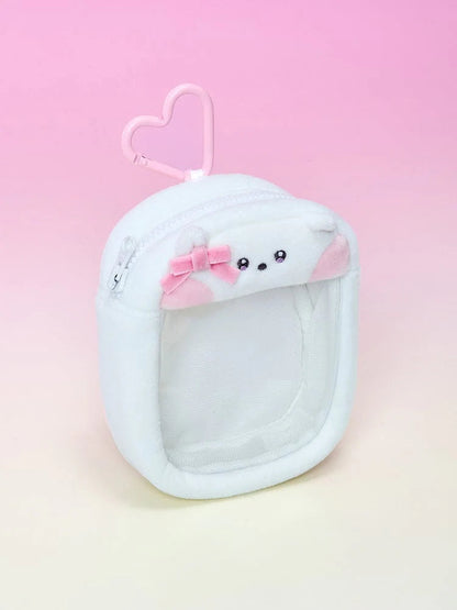 BT21 Ribboned U Minini Clear Bag Charm Pouch RJ