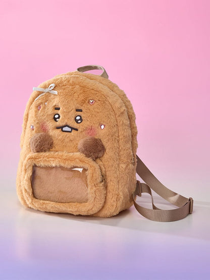 BT21 Ribboned U Baby Clear Pocket Plush Bag SHOOKY