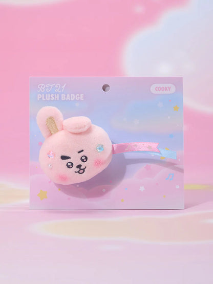 BT21 - Beyond The Journey Plush Badge - COOKY