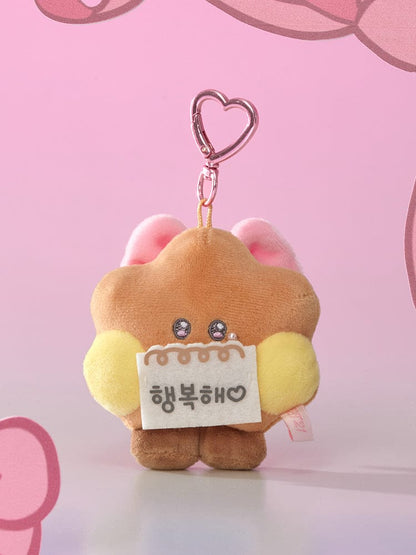BT21 Ribboned U Minini Message Book Plush Keyring SHOOKY