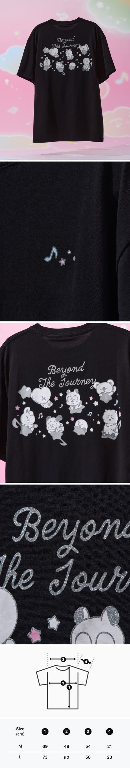 BT21 - Beyond The Journey Short-Sleeve T-Shirt