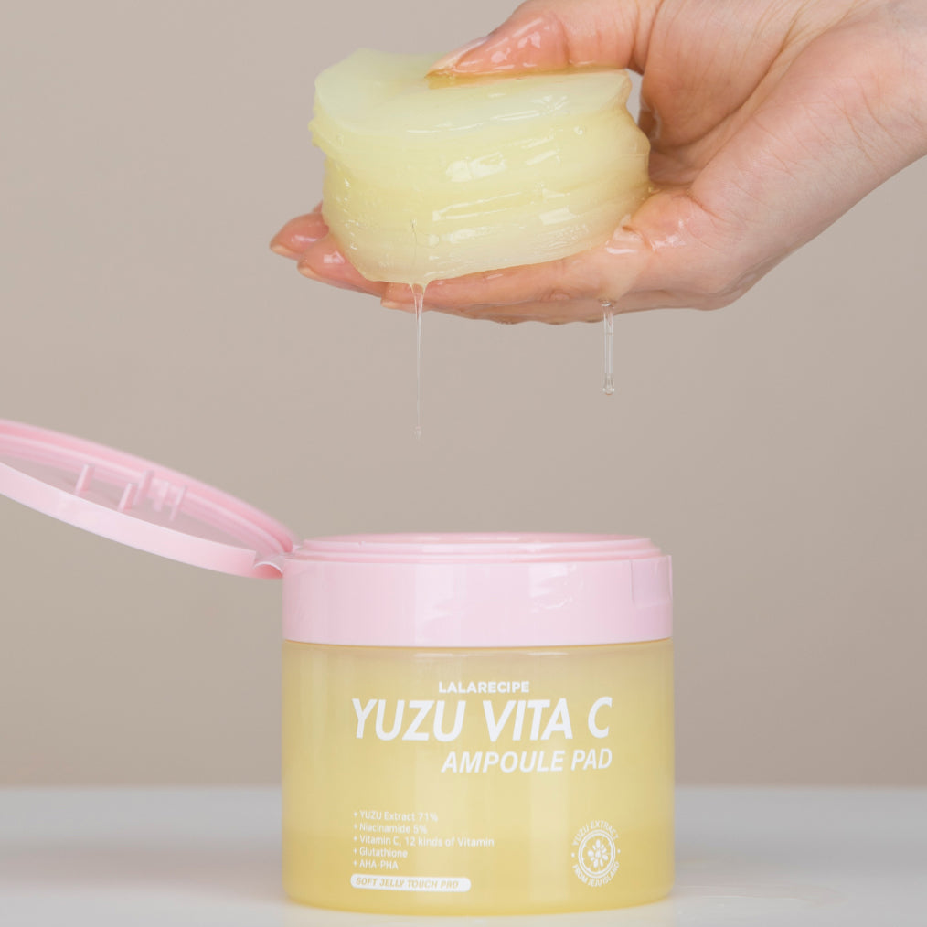 LALARECIPE - Yuzu Vita C Ampoule Pad