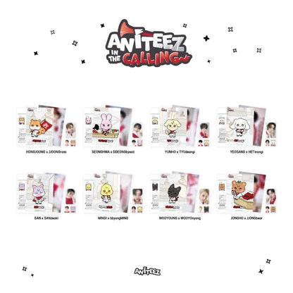 ATEEZ Aniteez Profile Holder Set - JONGHO X JJONGbear