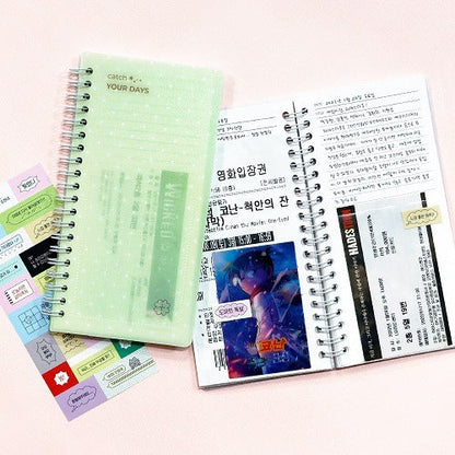 Be on D - Handy Ticket Book Catch Your Days