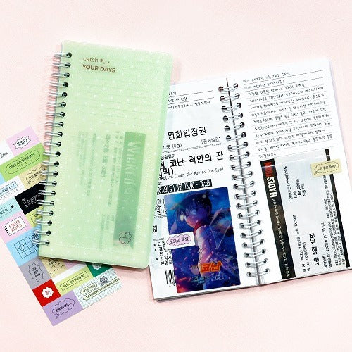 Be on D - Handy Ticket Book Catch Your Days