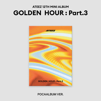ATEEZ - 12th Mini Album *GOLDEN HOUR : Part.3* (POCAALBUM | Random Version) [Deals]