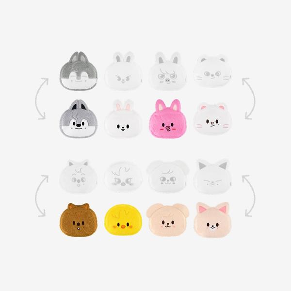 Stray Kids - [dominATE : celebrATE] SKZOO Reversible Face Pouch [Wolf Chan]