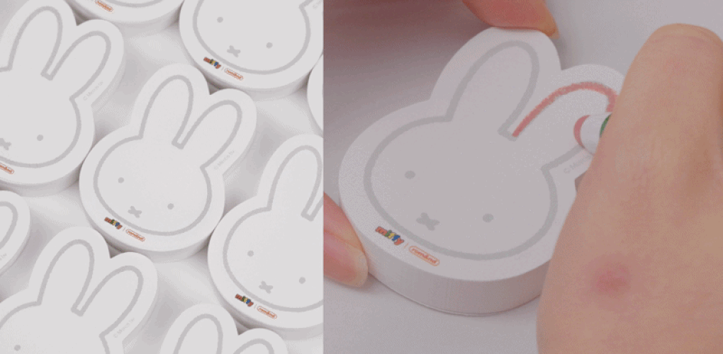 rom&nd X Miffy - Stationery Store Set (Mini Tint 2EA + Mini Eye Shadow + Memo Pad)