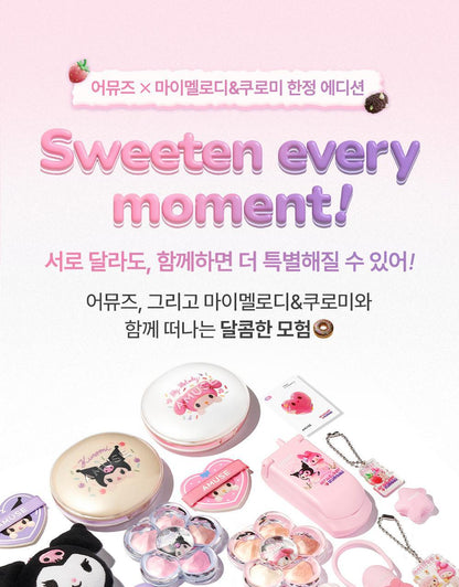 AMUSE Ceramic Skin Perfector Cushion (+Refill) (My Melody & Kuromi Special Edition)