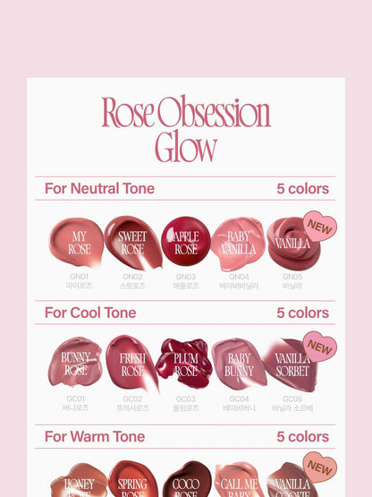 fwee - Rose Obsession Stay-Fit Lip Tint